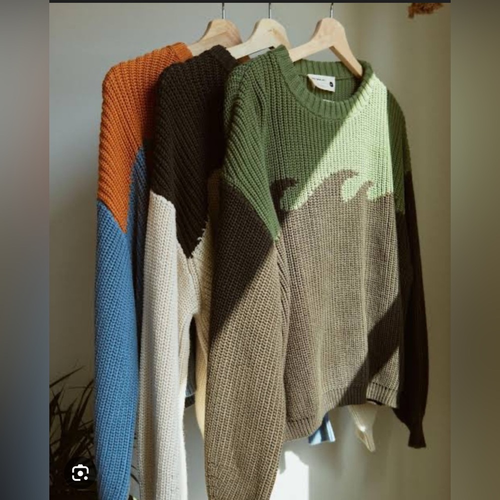 Cotton Wave Sweater